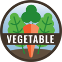 Vegetable Badge